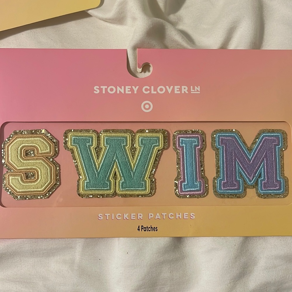 Stoney clover SWIM letters